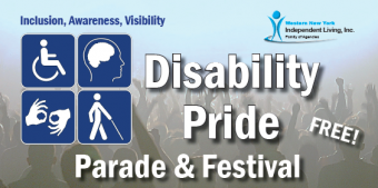 Disability Pride Festival and Parade Logo
